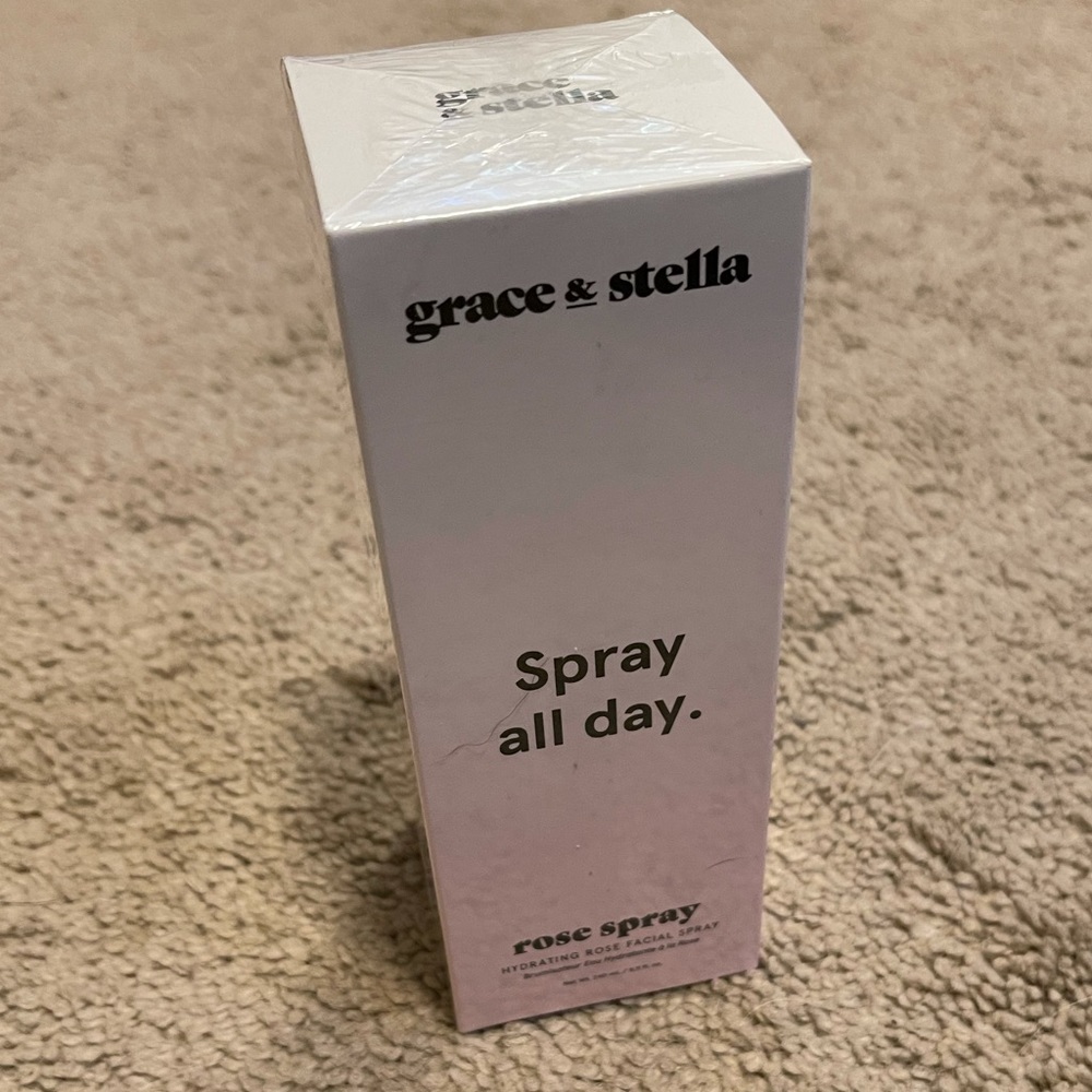 NWT grace & stella rose water facial mist